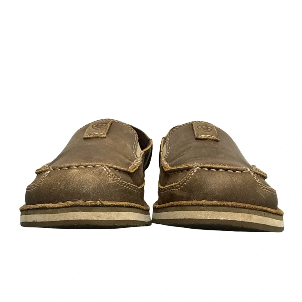 Ariat Leather Cruiser Brown Bomber Slip On
Loafer Women’s 10 - Picture 5 of 11